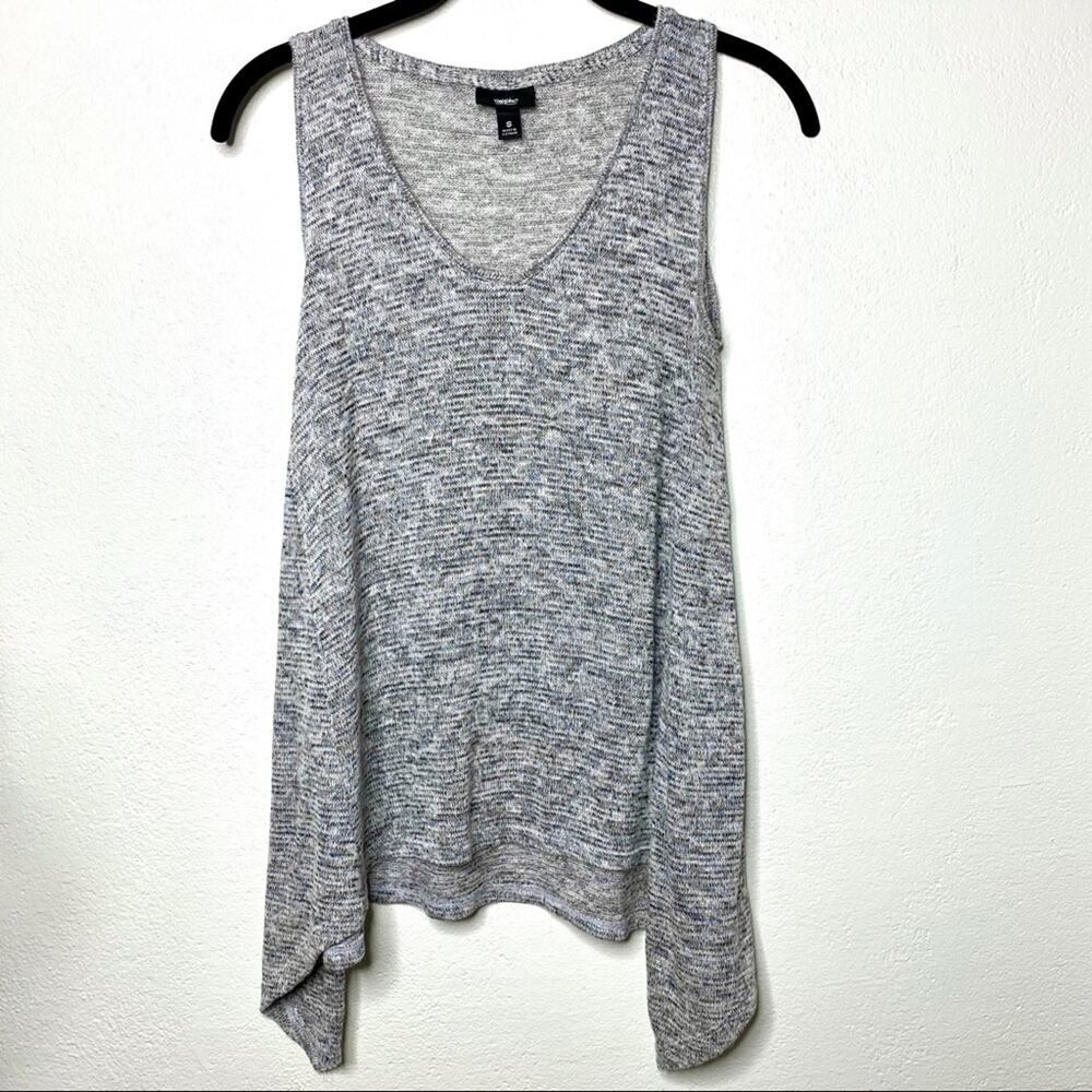 Mossimo Shark Bite Hem Sweater Tank Top Size Small
